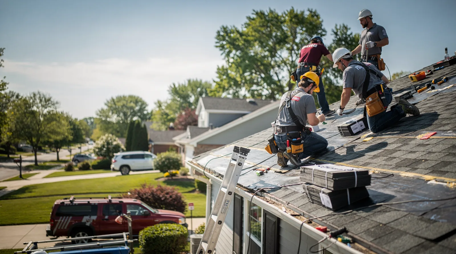 Roof Repair in Geff, IL around you